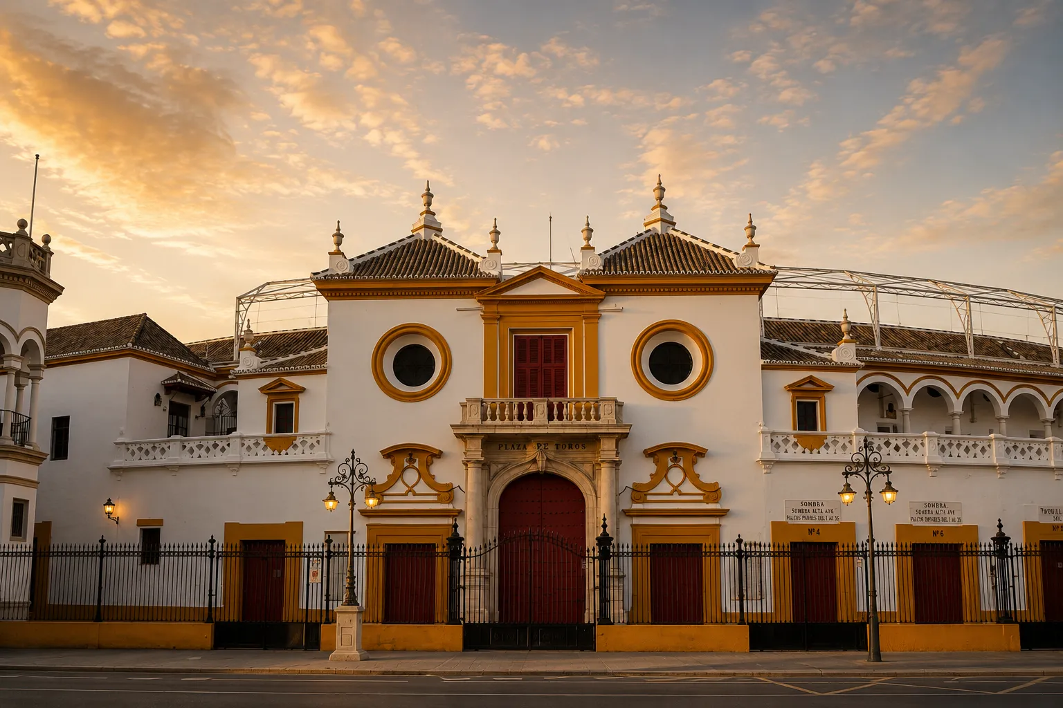 foto plaza de toros de sevilla