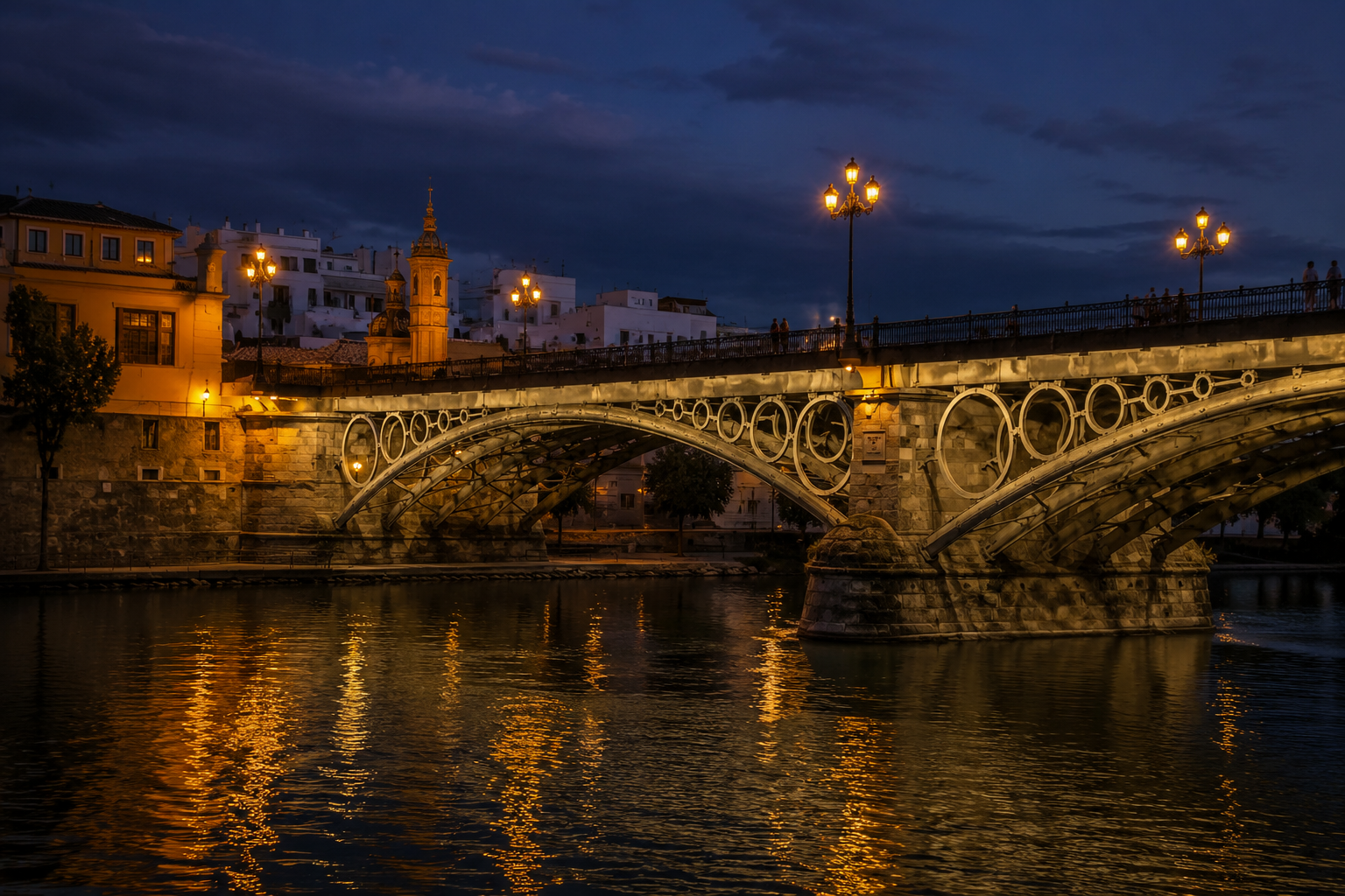 imagen del puente de Triana, Sevilla